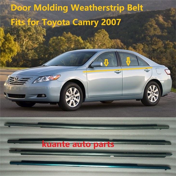 Хром на колата на колата на колата на колата за изтичане на атмосфера за Toyota Camry 2007-2011