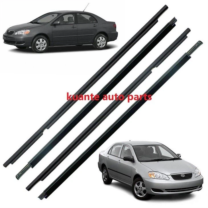 Weatherstrip Window Trim Seal for Toyota Corolla